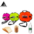 My Journey Star Safety Orange Pink Yellow Waterproof Nylon Inflatable Donut Mini Buoy Dry Bag 10L Easy Visibility Swimming Gear