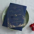 Glass Arabic Acrylic Wedding Invitation Wedding Invites Made in China Custom Printing