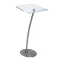 Modern Style Factory Direct Sale Acrylic Church Podium Easy Assembly Clear Plastic Design