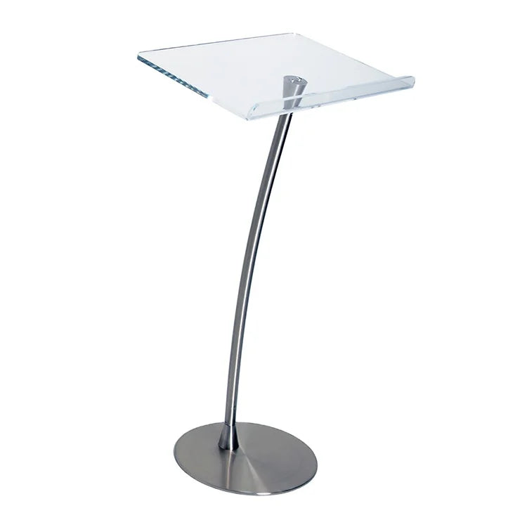 Modern Style Factory Direct Sale Acrylic Church Podium Easy Assembly Clear Plastic Design
