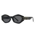 Custom Logo Newest Luxury Small Frame Men Women Designer Sunglasses Famous Brand Designer Branded Sun Glasses