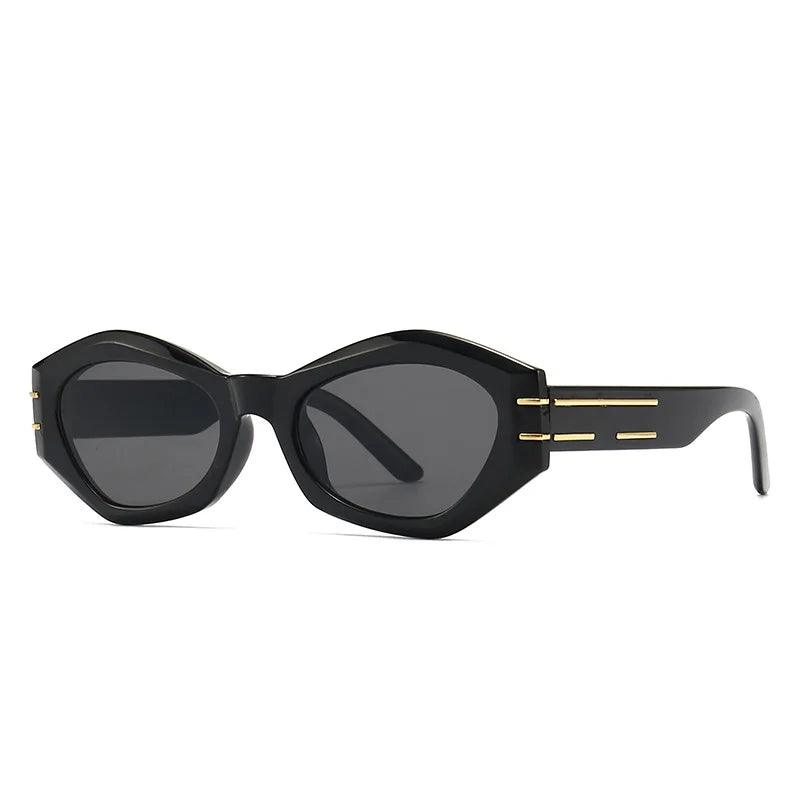 Custom Logo Newest Luxury Small Frame Men Women Designer Sunglasses Famous Brand Designer Branded Sun Glasses