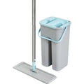 Free Hand Magic Cleaning Microfiber Mop with Bucket Flat Squeeze Mop for Floor Clean