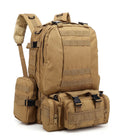 Stocks Outdoor Camouflage Rucksack 55L Waterproof Backpack Camping Hiking Trekking Fishing Sports Tactical Sling Backpack