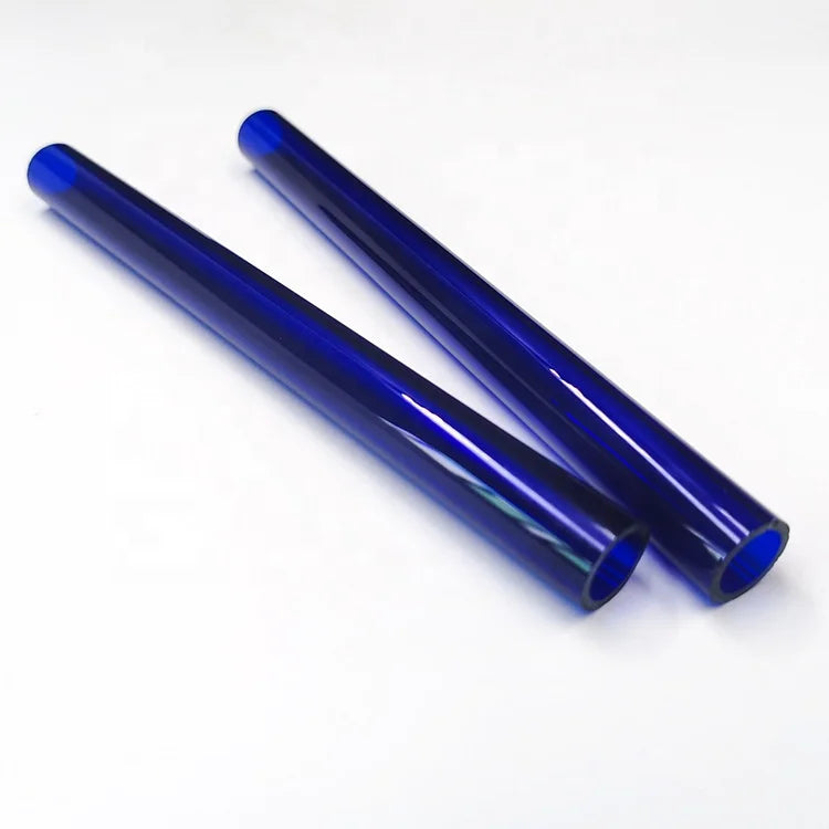 JR Custom Manufacturers Wholesale High Borosilicate Glass Tube High Temperature Corrosion Resistant Colored Glass Tube