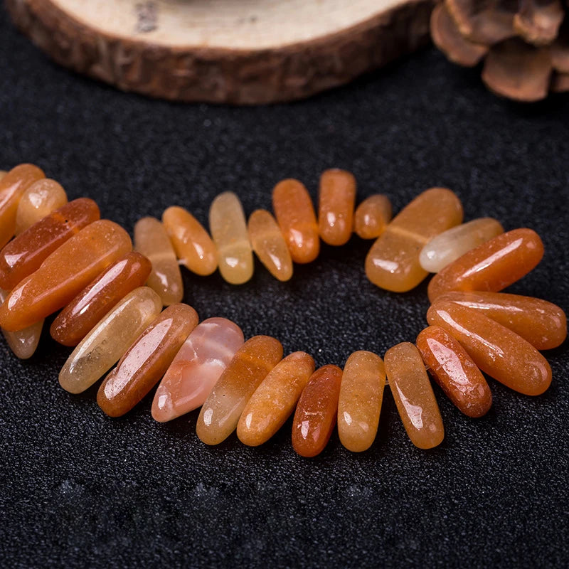 HZ Gems Factory Cheap Price Selenite Long Gravel Tumbled Stone Rock Stones Tumble