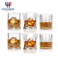 Premium 10oz Old Fashioned Bar Glassware Lead Free Clear Liquor Cocktail Rock Whiskey Glasses 300ml Heavy Base Whisky Cup