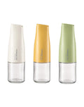 Drip Free Olive Oil Dispenser Bottle Soy Sauce Dispenser Auto Flip Cap Glass Cooking Oil Container