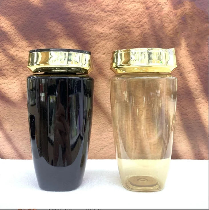 Advanced 250ml Black Diamond Shampoo Shower Gel Bottle Package Body Milk Packaging Materials Skin Care Shampoo Package
