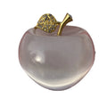 Sale reiki natural christmas crystals and stones apple white selenite crystal carving apple
