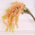 AF0711 Wholesale Wedding Home Arch Wall Ceiling Hanging Decoration Artificial Wisteria Bean Flower