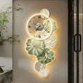 Modern Nine Fish Picture Led Light Painting Background Wall Decoration Wall Art With Led Lights 3D Wall Painting