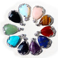New Crystal Glass Pendant Teardrop Shape for Jewelry Making