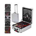 Mechanic 925pcs Professional Auto Repair Tool Set Includes Sickle in Protective Aluminum Case for Household Use