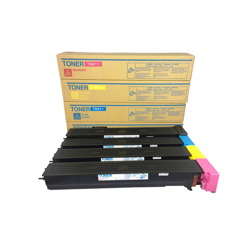 Manufacturers TN611 Toner Cartridge Compatible for Konica Minolta Bizhub C451 C550 C650 451 550 650 Copier Spare Parts