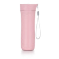Degradable Wheat Straw Portable Water Cup with Lanyard Wheat Perfume Straw Fiber Cup Bpa-free Wheat Straw Water Bottles