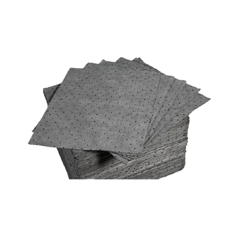 Heavyweight General Oil & Chemical Absorbent Pad Solvent Hazardous Chemicals Environmental Product