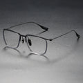 DTX106 Wholesale High Titanium Lightweight Glasses Men Optical Clear Glasses Black Square Frame Eyeglasses
