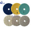 3 Step 100mm Tools Granite Marble Polishing Tools Diamond Polishing Pads