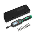 11PCS Digital Torque Screwdriver 0.3-6 Nm with Buzzer and LED Indicator Notification for Car Repair DIY Work