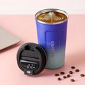 Wholesales 510ml Smart Temperature Display Double Wall Stainless Steel Travel Office Coffee Vacuum Cup 6-12 Hours Thermal