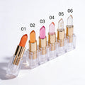Private Label Vegan Lipstick Stick Custom Logo Color-Changing Mineral Lip Balm in Fruit Colors Long-Lasting ODM Supply