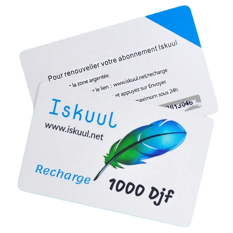 Factory Customized PVC Signature Card Personalized Barcode Offset Printing Magnetic Plastic Card for Member Gift