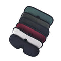 Soft Adjustable Strip Eye Cover 3D Eyemask With Logo for Travel Nap All Night Sleeping