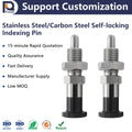 Hot Sales Stainless Steel Carbon Steel Self-Locking Indexing Pin Fasteners for Practical Use