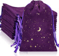 Wholesale Lot Velvet Pouches with Drawstring  Purple Velvet  Luxury Soft Velvet Dust Packaging Pouch