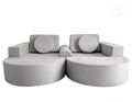 Shenzhen Factory Home Playing Game 13pcs Per Set Certipur-US Foam Modular Kids Folding Playing Sofa Couch