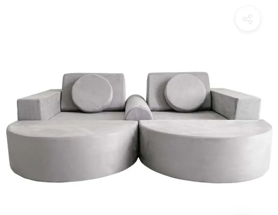 Shenzhen Factory Home Playing Game 13pcs Per Set Certipur-US Foam Modular Kids Folding Playing Sofa Couch