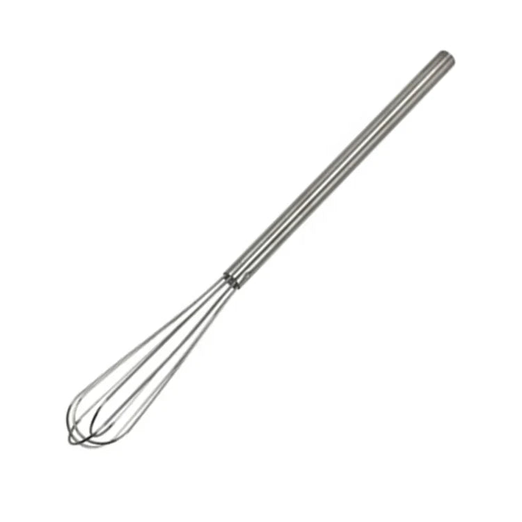 DS07 Mini Stainless Steel Eco-Friendly Silver Manual Stirring Whisk with Handle for Egg Mixing