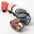 Portable Lightweight Golf Ball Case Holder PU Leather Golf Pouch Bag Storage Pocket for Golfer Golf Ball Waist Bag