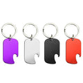 Customized Logo Cheap Aluminum Alloy Multi-Color Multi-Function Key Buckle Backpack Nameplate Portable Bottle Opener
