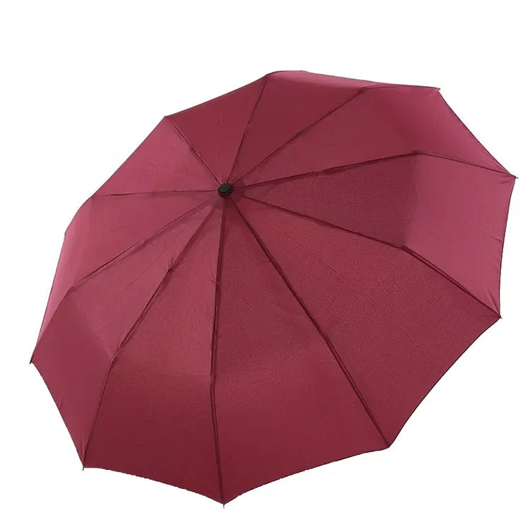 Personal Fashion Designer Auto Sunshade Custom logo Compact Portable Rain Automatic Windproof 3 Folding Umbrella