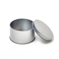 New Arrival Round Shape Silver Metal Tins Wholesale Small Candy Tin Box Packaging Custom Printed Food Grade Chewing Gum Snack