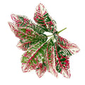 Handmade Artificial Bonsai with Narrow Leaves Plastic Indoor Decorations for Weddings and Other Events