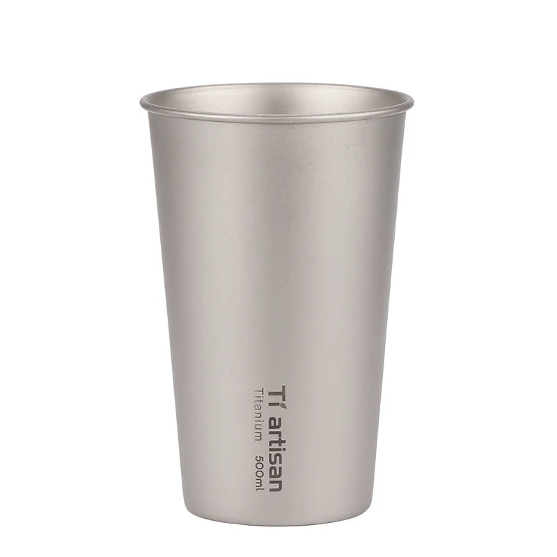 Mugs Coffee Pure Titanium Beer Cup Single Wall Water Cup Traveling Outdoor Camping Equipment Chinese Products