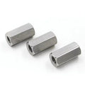 Factory Custom Product Metal Steel Hex Fine Thread Hexagon Long Coupling Nut