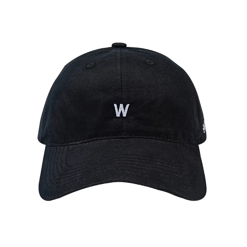 ZG American Simple R Letter Soft Top Denim Baseball Cap Female Couple Casual Peaked Gorras Cap Sun Protection Sports Hat for Men