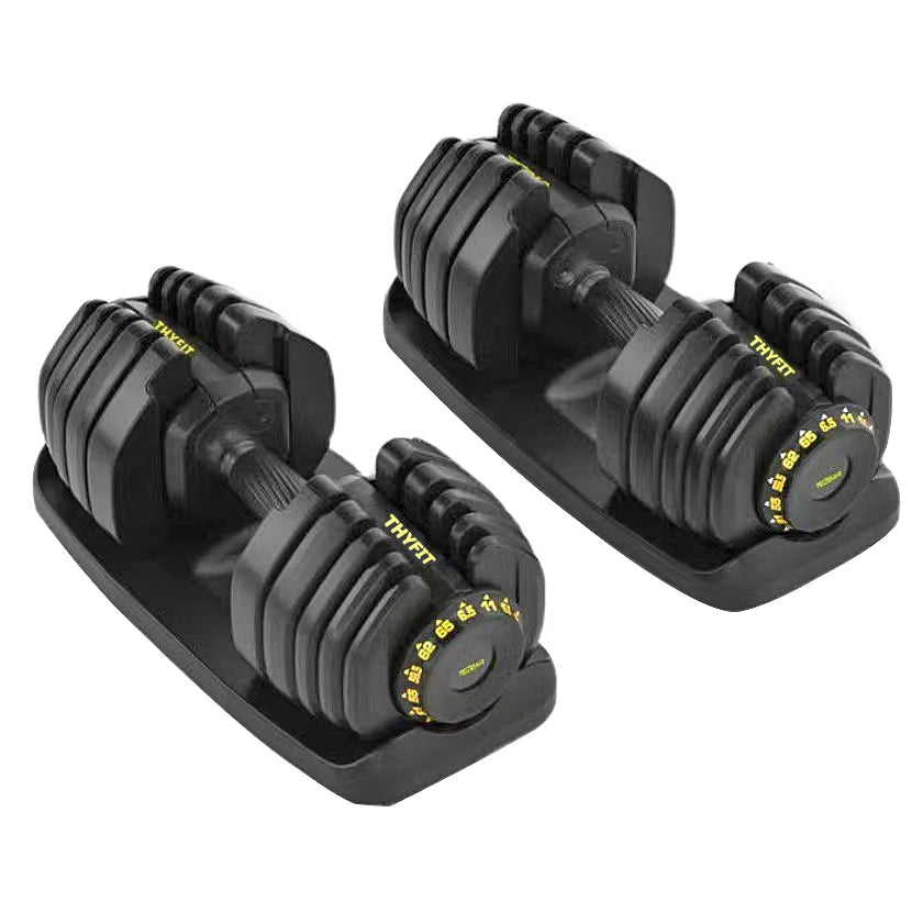 Men and Women Smart Adjustable Dumbbells 15LB 30LB 50LB 65LB 95LB Weight Fitness Dumbbell Set for Home Use