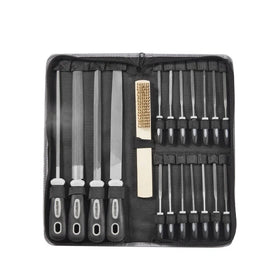 Handmade Steel File Set with Plastic Handle New Design and OEM Customization Hardened Handmade Steel File