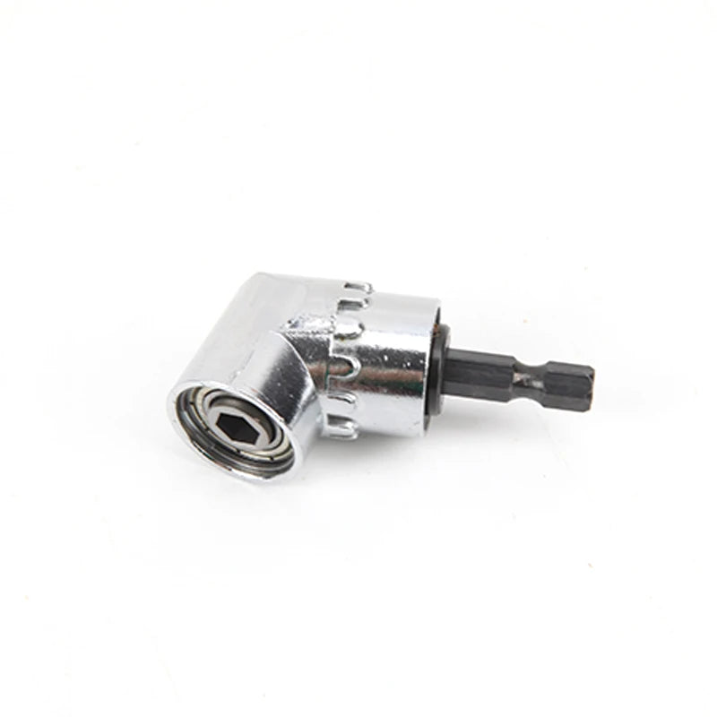 KAFUWELL BS3683 Convenient 105 Degree Mini Angle Extended Turning Chuck 1/4 Inch Hex Bit Socket Holder Adaptor Sleeve