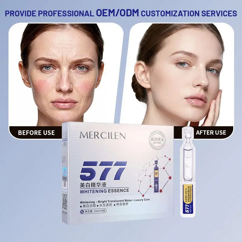 Facial Whitening Anti-Wrinkle Glow Moisturizing Serum Arbutin Vitamin Collagen Vitamin C Skin Care OEM Facial Whitening Serum MegaBDM