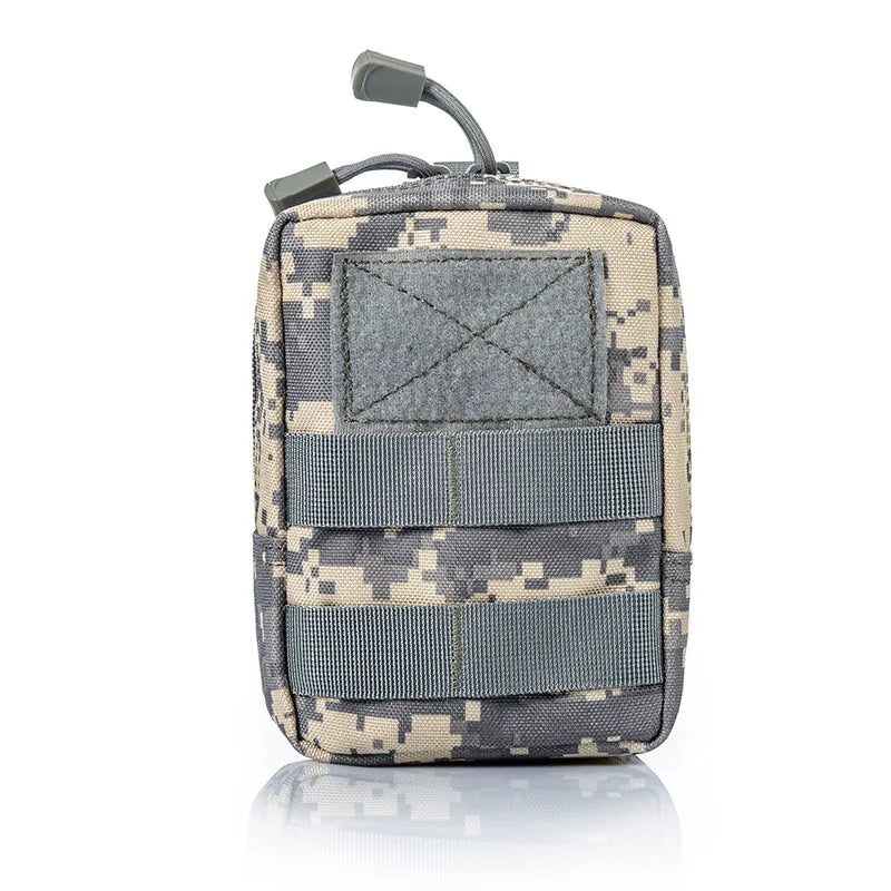 5 Colors Camo Camouflage Small Cheap Tactical Pouch Waist Belt Bag