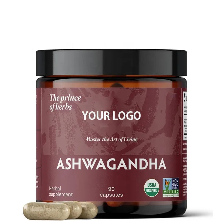 Faitury OEM ODM Private Label Herbal Supplement Ashwagandha Supplement Capsules