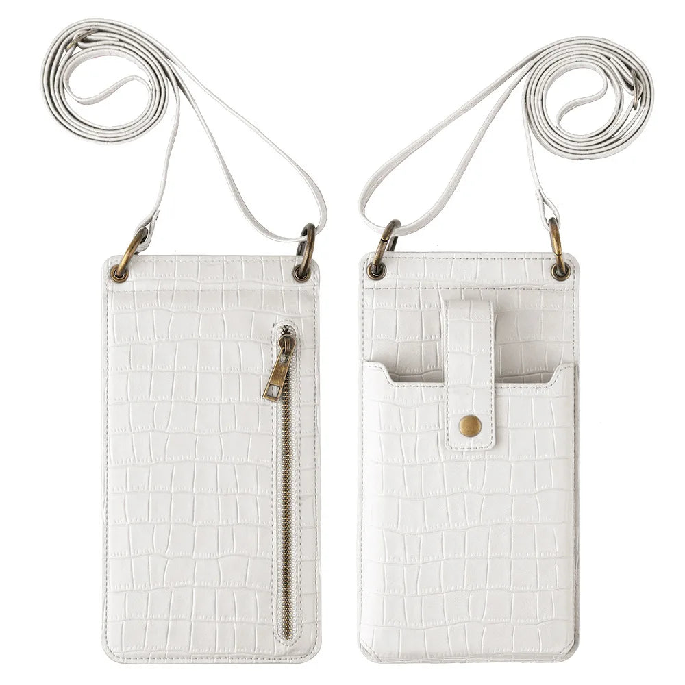 2025 New China Supplier New Brand Card Bags Cellphone Wallets Shoulder Phone Purse