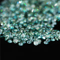 ASTWO Jewelry Loose Mossanite Round Cut 0.7mm 3mm VVS DEF Green Melee Loose GRA Moissanite for Fashion Watch