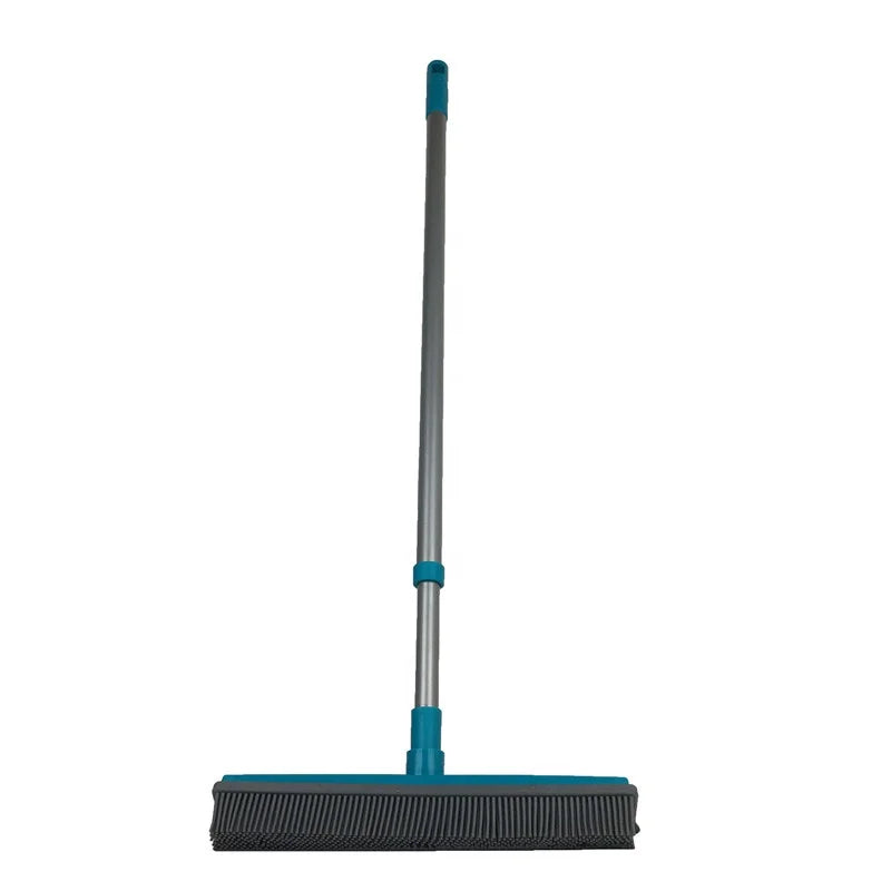 Household Outdoor Pet Hair Cleaning Brush Floor Scrubbing Brush Detachable Head and Telescpoic Handle
